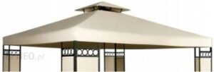 Poszycie Dach Pawilon Namiot Ogrodowy 3X3 Pvc Be