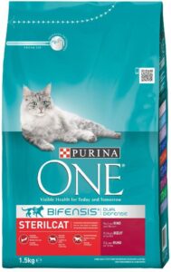 Purina One Adult Łosoś Ze Zbożem Pełnoziarnistym 2X1,5Kg