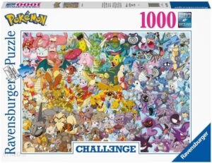 PUZZLE POKEMON CHALLENGE PUZZLE 1008 ELEMENTÓW