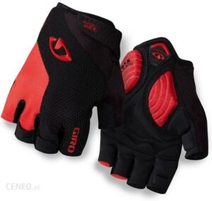 Rękawiczki męskie GIRO STRADE DURE SG krótki palec black bright red roz. L (obwód dłoni 229 248 mm / dł. dłoni 189 199 mm) (NEW) L