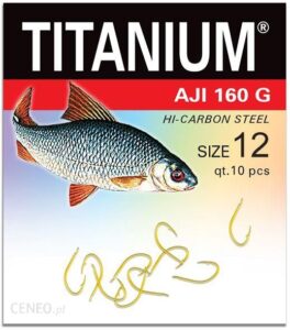 Robinson Haczyk Titanium Aji 10Szt Rozm 12 02-P-160G-12