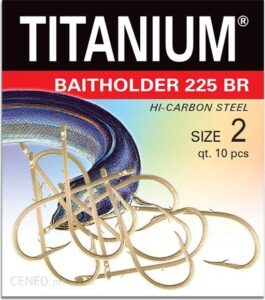 Robinson Haczyk Titanium BAITHOLDER 10szt r 2 (02-P-225BR)