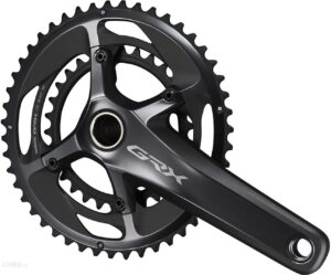 Shimano Grx Fc-Rx810 Czarny 172,5 Mm Rzędów 2 Stopniowanie 48-31