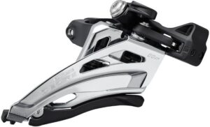 Shimano Przednia Deore Fd-M5100 Srebrny Biegów 2 Rzędów 11 Na Obejmę