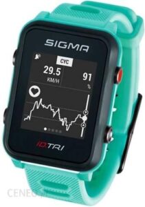 Sigma Id.Tri Zegarek Z Pulsometrem Neon Zielony 2020