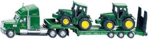 Siku Farmer Ciężarówka Z Naczepą Dwa Traktory S1837