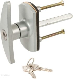 Silverline Klamka Do Bramy Garażowwej Z Zamkiem 75Mm (671027)