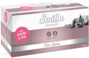 Smilla Fine Menu Drób Z Wątróbkami Kurzymi 8X100G