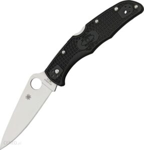 Spyderco Nóż Endura 4 Flat Ground Frn Plain Edge Ostrze Gładkie (C10Fpbk) Czarny