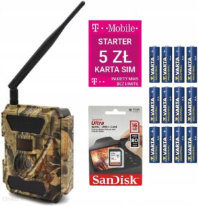 SZEROKOKĄTNA FOTOPUŁAPKA KAMERA LEŚNA MMS SF 3.5 SF35CWG