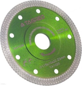 Tagred Tarcza Diamentowa Do Kamienia, Gresu, Płytek, Ceramiki Ta1020
