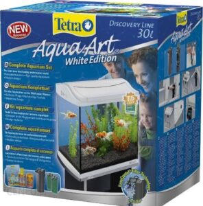 Tetra AquaArt Discoveryline 30L Akwarium białe