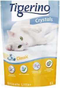 Tigerino Crystals Żwirek Silikonowy 6x5l (12,6Kg)