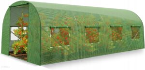 Tunel Foliowy Ogrodowy Szklarnia 2×4,5m Folia 9m2