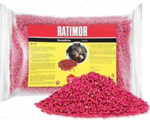 Unichem Trutka Na Szczury Myszy Gryzonie Granulat Ratimor 1Kg