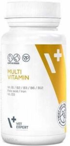 Vet Expert Multivitamin witalność preparat dla psów i kotów 30kaps.