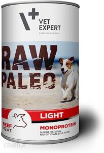 Vet Expert Raw Paleo Light Adult Wołowina 400G
