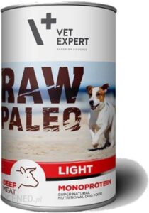 Vet Expert Raw Paleo Light Adult Wołowina 6X400G