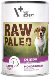Vet Expert Raw Paleo Puppy Jagnięcina 400G