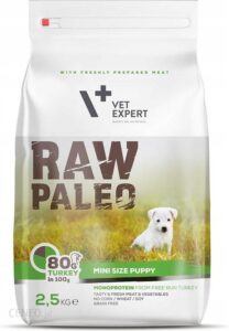 Vet Expert Raw Paleo Puppy Mini Indyk 2,5Kg