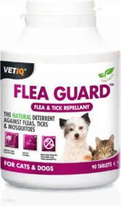 VetIQ Flea Guard preparat na pchły i kleszcze 90T