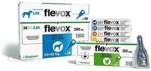 Vetoquinol Flevox Pies S (2-10Kg) 67Mg 36 Pipet