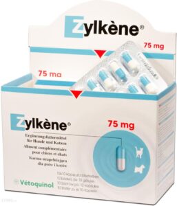 Vetoquinol Zylkene 75mg 10 kapsułek