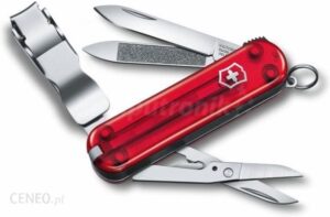 Victorinox Nail Clip 580, 65mm, rubinowy, blister (06463TB1)