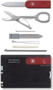 Victorinox Scyzoryk Swisscard Classicczarna Z Czerwonym Nożykiem