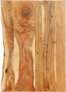 Vidaxl Blat Łazienkowy Lite Drewno Akacjowe 80 X 55 X 2 5 Cm
