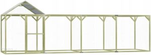 Vidaxl Klatka Dla Drobiu 6X1 5X2 M Impregnowane Drewno Sosnowe Fsc 278402