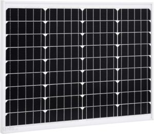 Vidaxl Panel Słoneczny 50W Monokrystaliczny Aluminium I Szkło 145282