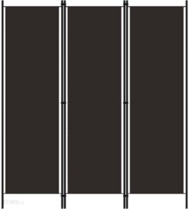 VidaXl Parawan 3 panelowy brązowy 150x180cm