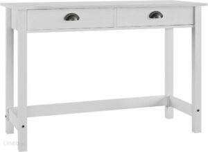 Vidaxl Stolik Konsola Hill Range 2 Szuflady 110X45X74 Cm Lita Jodła