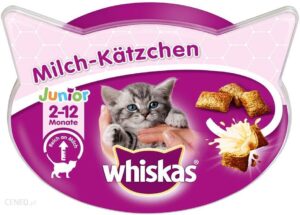 Whiskas Mleczna Przekąska Dla Kociąt 4X55G