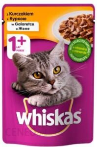 Whiskas Pokarm Dla Kotów Z Kurczakiem W Galaretce 1sasz