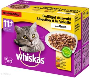 Whiskas Senior 11+ Drób W Galarecie Saszetki 48x100G