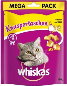 Whiskas Temptations Łosoś 180G