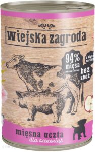 Wiejska Zagroda Dla Szczeniąt Mięsna Uczta 400G