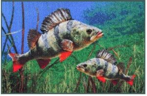 WYCIERACZKA WĘDKARSKA OKOŃ 3D 60X40CM MOSS 795000103