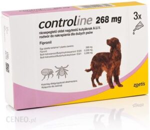 Zoetis Controline 268Mg 20-40Kg 3Szt