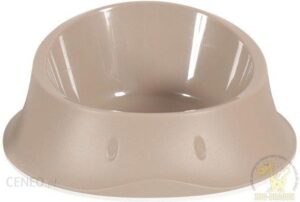 Zolux Smart Bowl Miska Plastikowa Z Podstawką Antypoślizgową 1L Jasnobrązowa