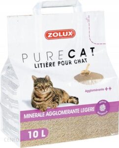 Zolux Żwirek Purecat Zbrylający Naturalny 10L