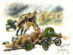 Zvezda Soviet Machineguns With Crew 3584