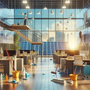 Kompleksowe sprzątanie biur, okien i paneli fotowoltaicznych w Poznaniu