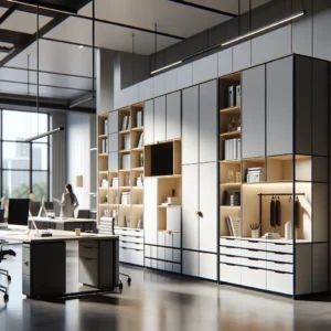 Nowoczesne szafki HPL dla biur i placówek oświatowych